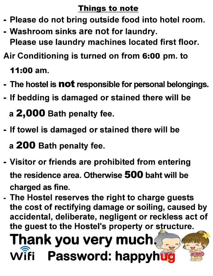 Hug Backpackers Hostel Csiangmaj Kültér fotó